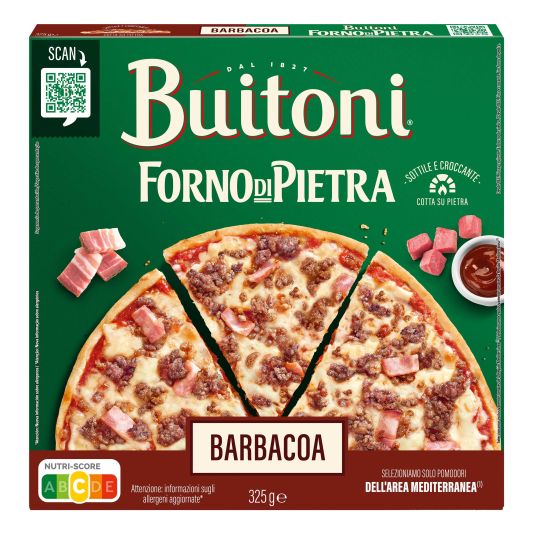 PIZZA FORNO DI PIETRA BARBACOA BUITONI