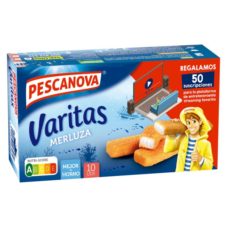 VARITA MERLUZA PESCANOVA 300G