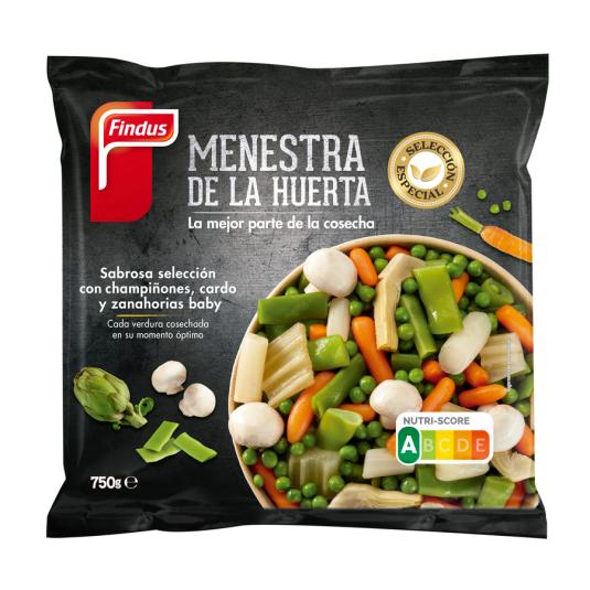 MENESTRA DE LA HUERTA FINDUS 750G