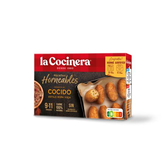 CROQUETAS HORNEABLES COCIDO LA COCINERA