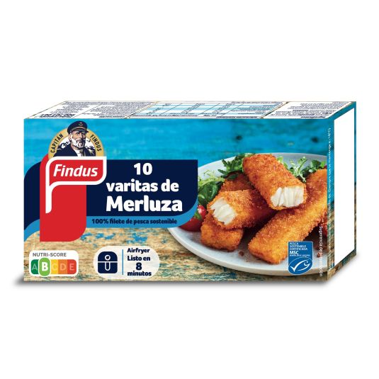 VARITA MERLUZA FINDUS 250G