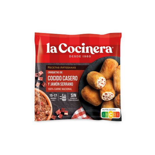 CROQUETA ARTESANA COCIDO LA COCINERA