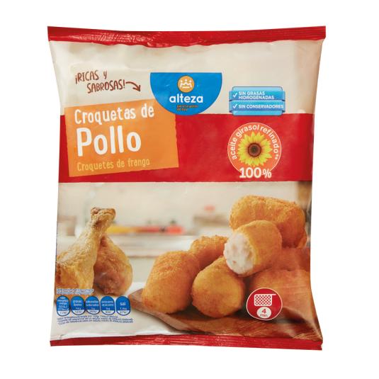 CROQUETA ARTESANA DE POLLO ALTEZA 500G