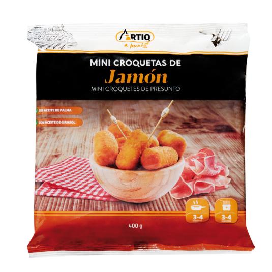 MINI CROQUETA JAMON ARTIQ 400G