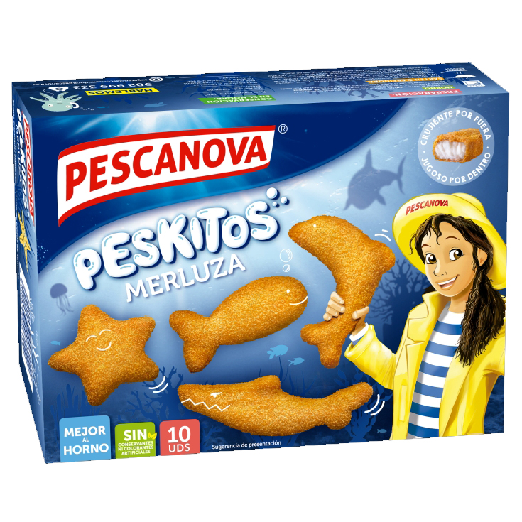 PESKITOS MERLUZA PESCANOVA 400G