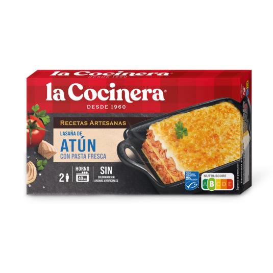 LASAÑA ATUN LA COCINERA 500G