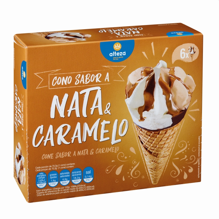 CONOS NATA/CARAMELO ALTEZA 6U