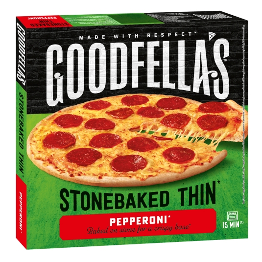 PIZZA PEPPERONI GOODFELLAS 332G