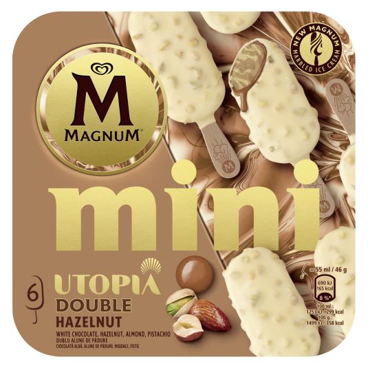 MAGNUM MINI DOBLE UTOPIA AVELLANA 6U