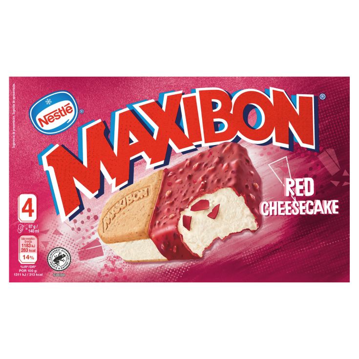 MAXIBON RED CHEESCAKE NESTLE 4U