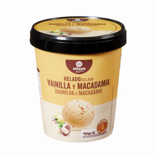 HELADO VAINILLA/MACADAMIA ALTEZA TARRINA