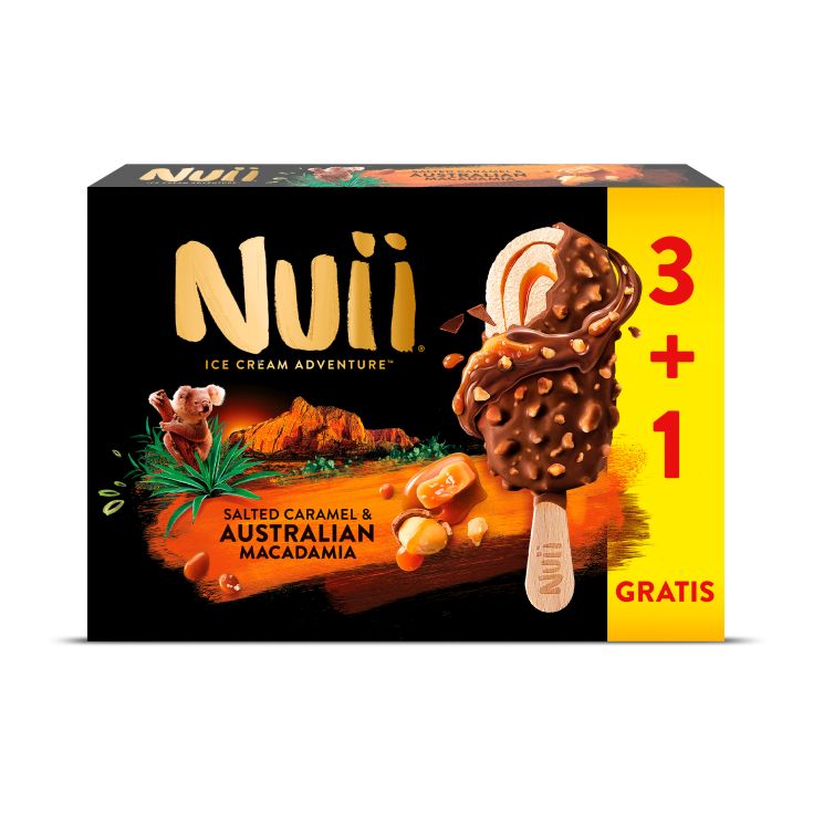 BOMBON NUII CARAMELO/NUECES MACAD.3+1U