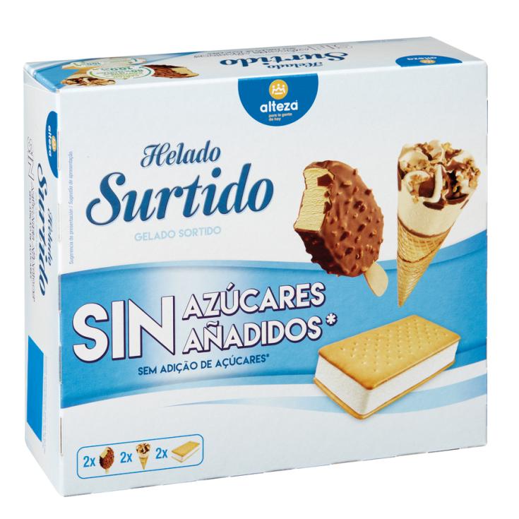 SURTIDO HELADO S/AZUCAR ALTEZA 6U