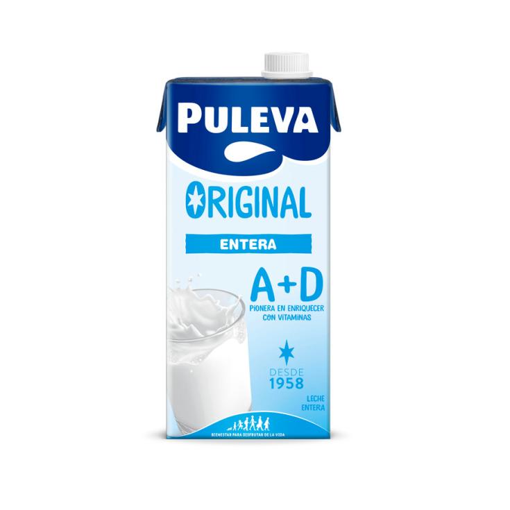 LECHE ENTERA PULEVA 1L