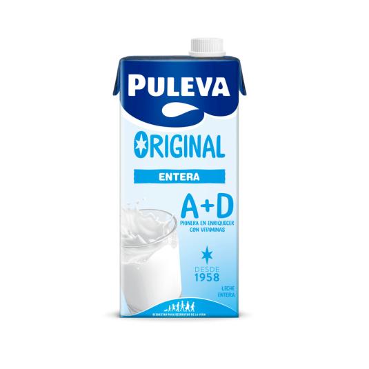 LECHE ENTERA PULEVA 1L