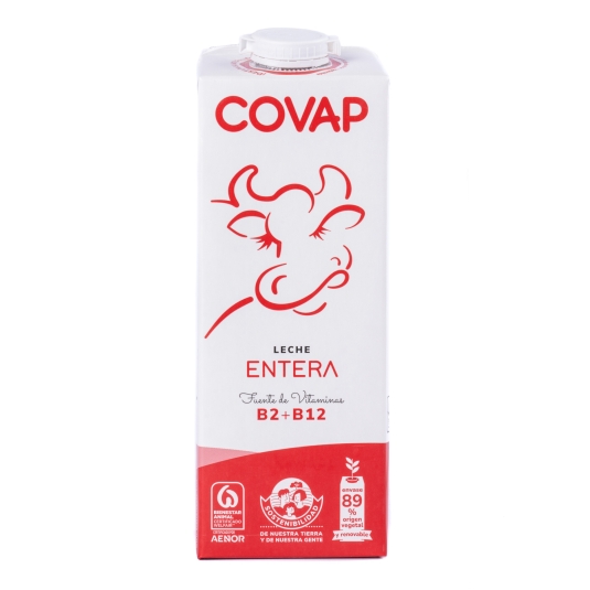 LECHE ENTERA COVAP 1L