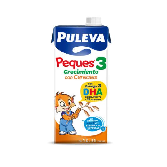 LECHE PULEVA PEQUES-3 CEREALES 1L