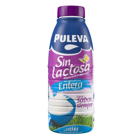PULEVA ENTERA S/LACTOSA 1L