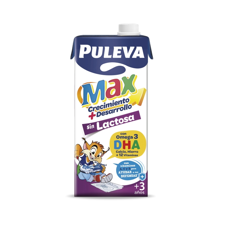 LECHE PULEVA MAX S/LACTOSA 1L