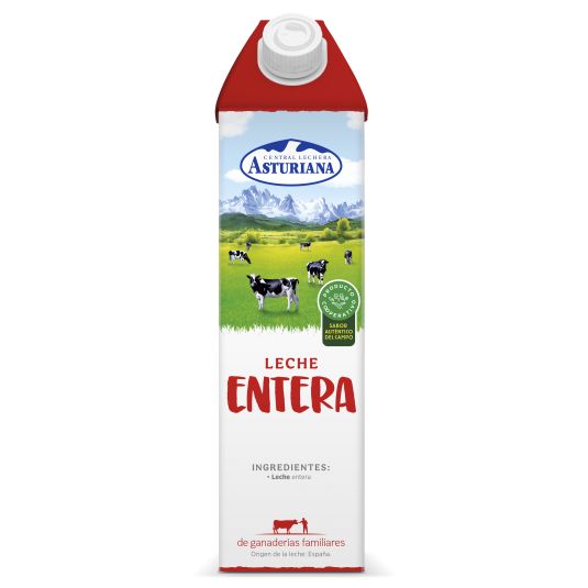 LECHE ENTERA ASTURIANA 1L