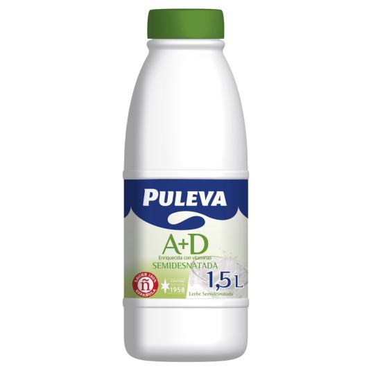 LECHE SEMIDESNATADA PULEVA 1,5L
