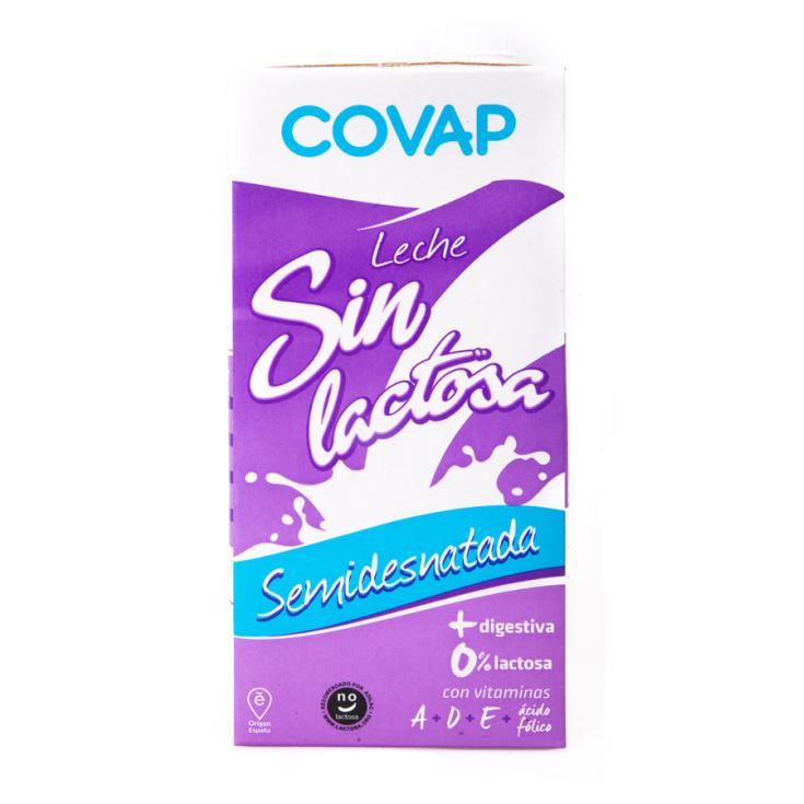 Leche covap sin lactosa entera (1 litro