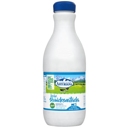 LECHE SEMIDESNATADA ASTURIANA 1,5L