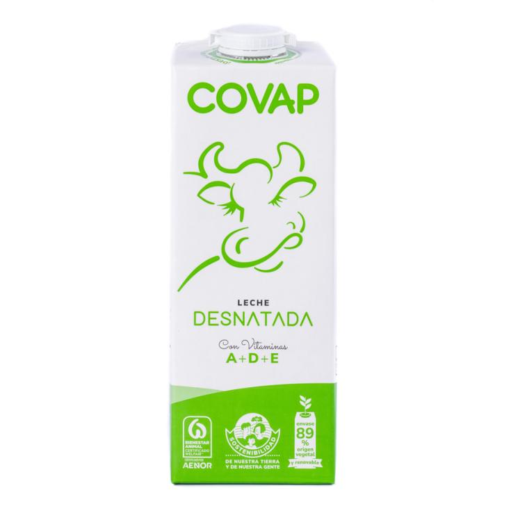 LECHE DESNATADA COVAP 1L