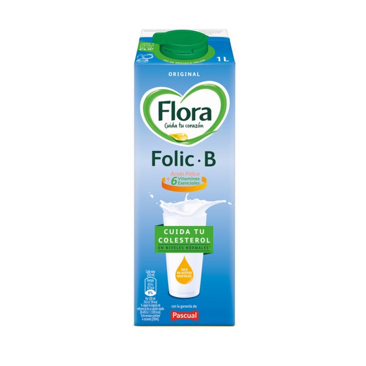 LECHE FOLIC-B ORIGINAL FLORA 1L