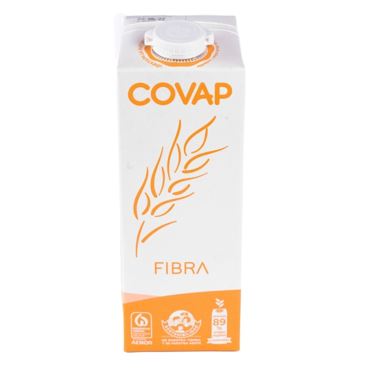 LECHE FIBRA COVAP 1L