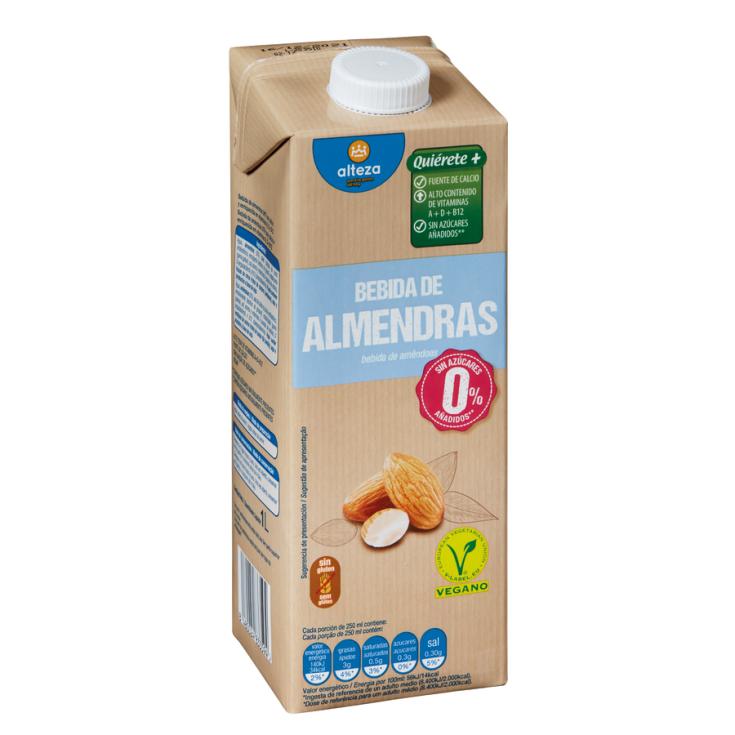 BEBIDA DE ALMENDRAS ALTEZA 1L