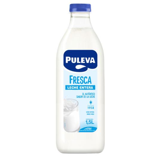 LECHE FRESCA ENTERA PULEVA 1.5L