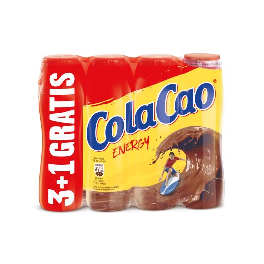 COLACAO ENERGY 188ML PACK 3+1