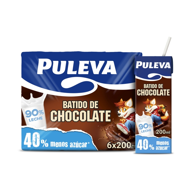 BATIDO CHOCOLATE PULEVA 200ML P-6