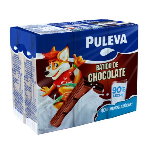 BATIDO CHOCOLATE PULEVA 200ML P-6