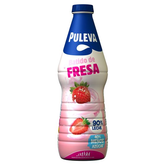 BATIDO FRESA PULEVA 1L