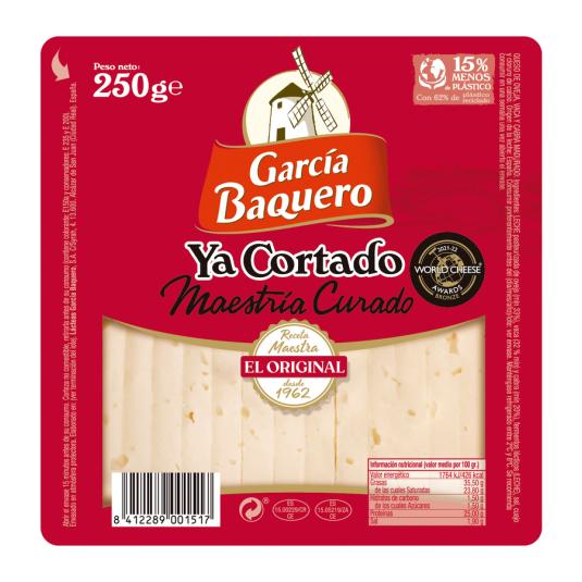 QUESO YA CORTADO CURADO G.BAQU. 225G