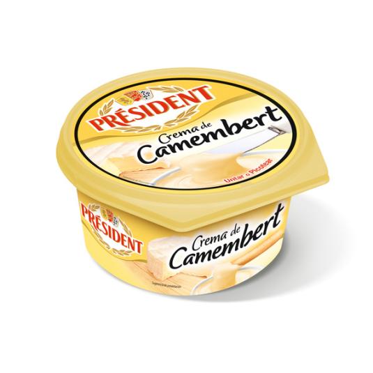 CREMA Q.CAMEMBERT PRESIDENT 125G