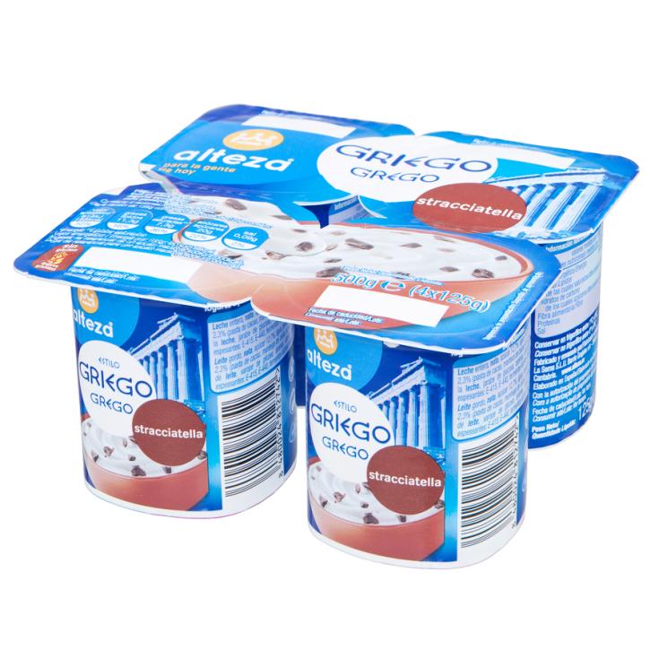 YOGUR GRIEGO STRACCIATELLA ALTEZA 4U