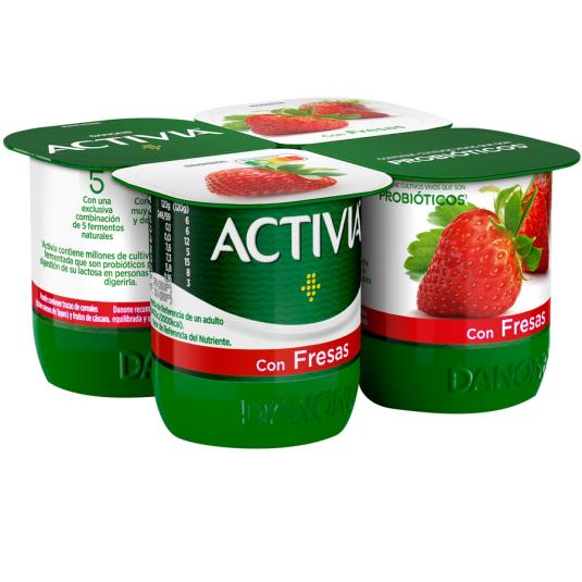 ACTIVIA C/FRESA 4U