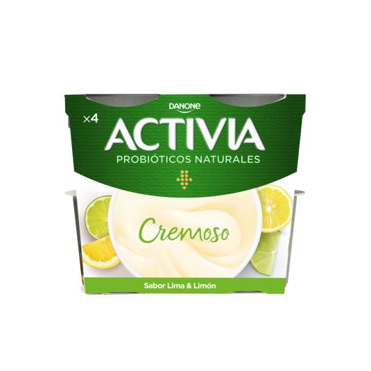 ACTIVIA CREMOSO LIMA LIMON 4U