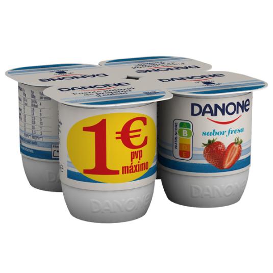 YOGUR FRESA DANONE 4U