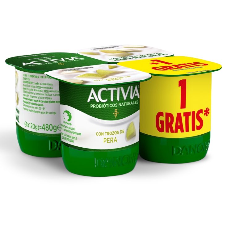 ACTIVIA C/PERA 4U