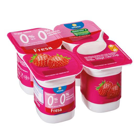 YOG.0%AZ 0%MG FRESA ALTEZA 4U