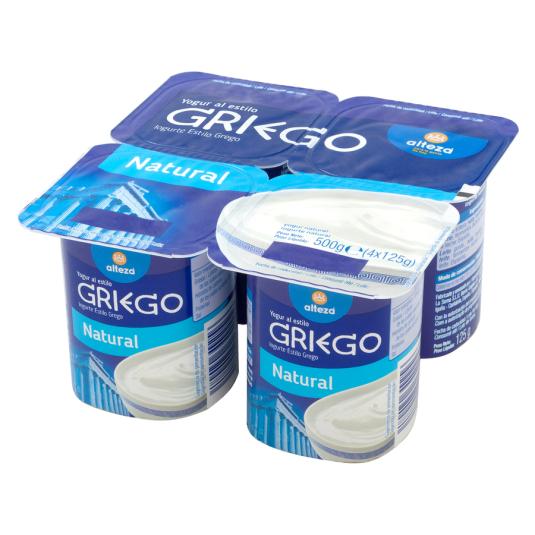 YOGUR GRIEGO NATURAL ALTEZA 4U