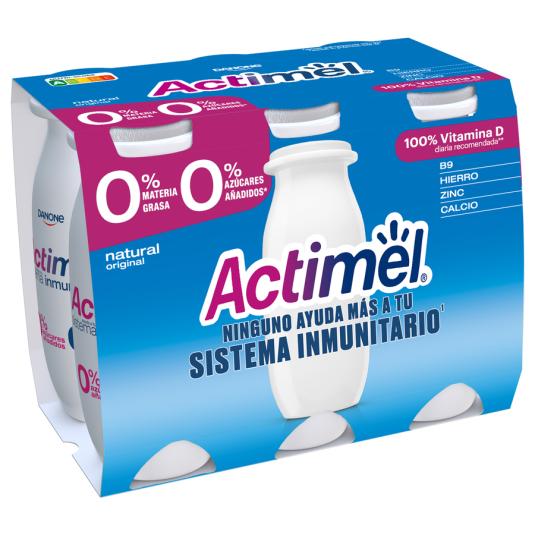 ACTIMEL LIQ.0% NATURAL 6U