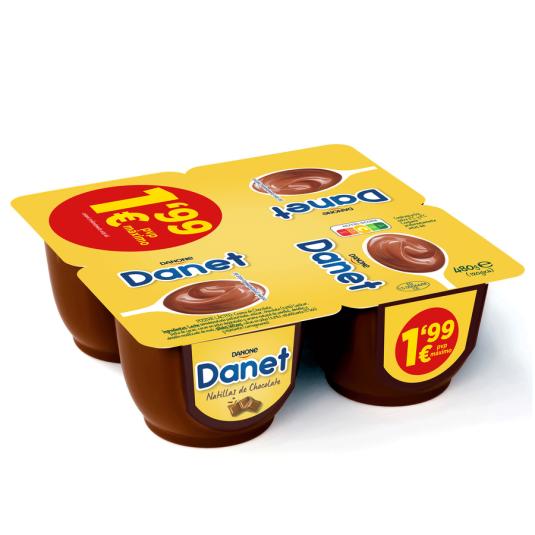 DANET NATILLAS CHOCOLATE 4U