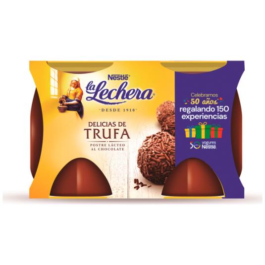 POSTRE DELICIA TRUFA LA LECHERA 2U