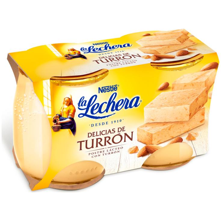 POSTRE DELICIA TURRON LA LECHERA 2U