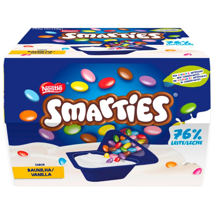 YOG.BICOMPARTIDO SMARTIES VAINILLA 2U